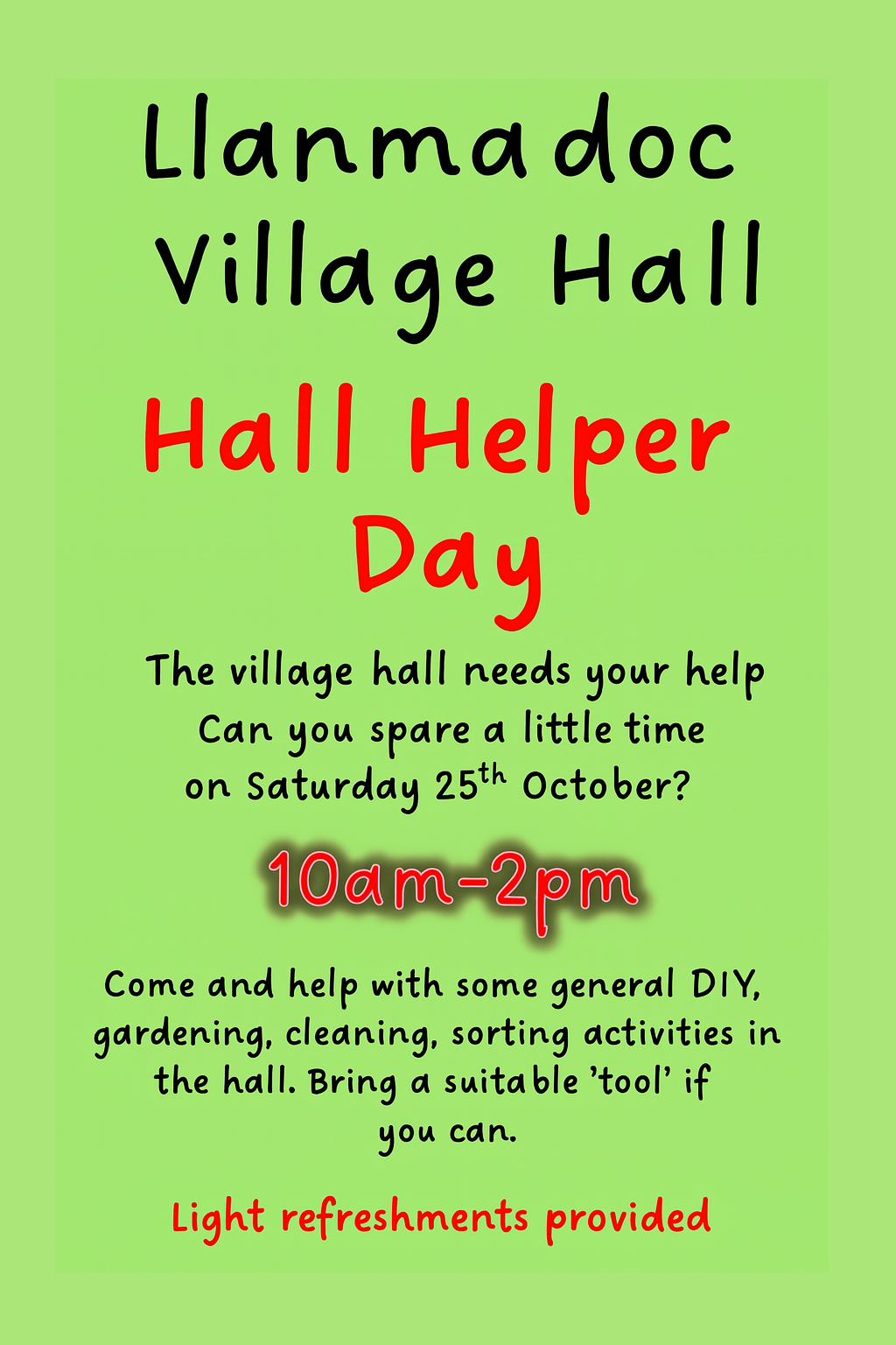 Helper poster