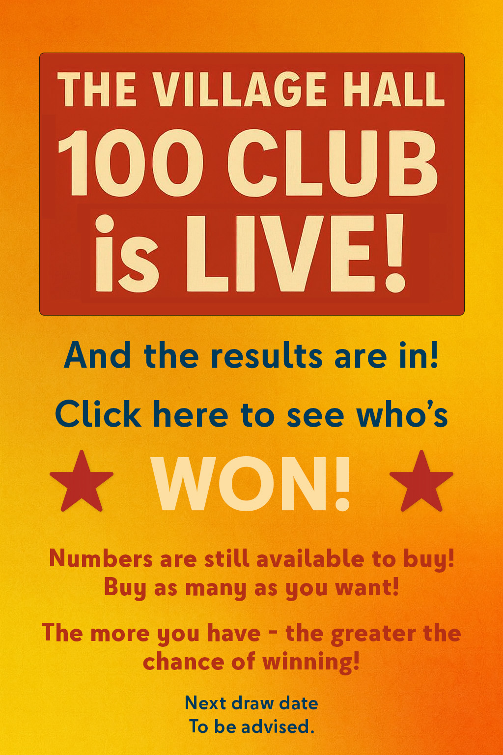 100 club poster