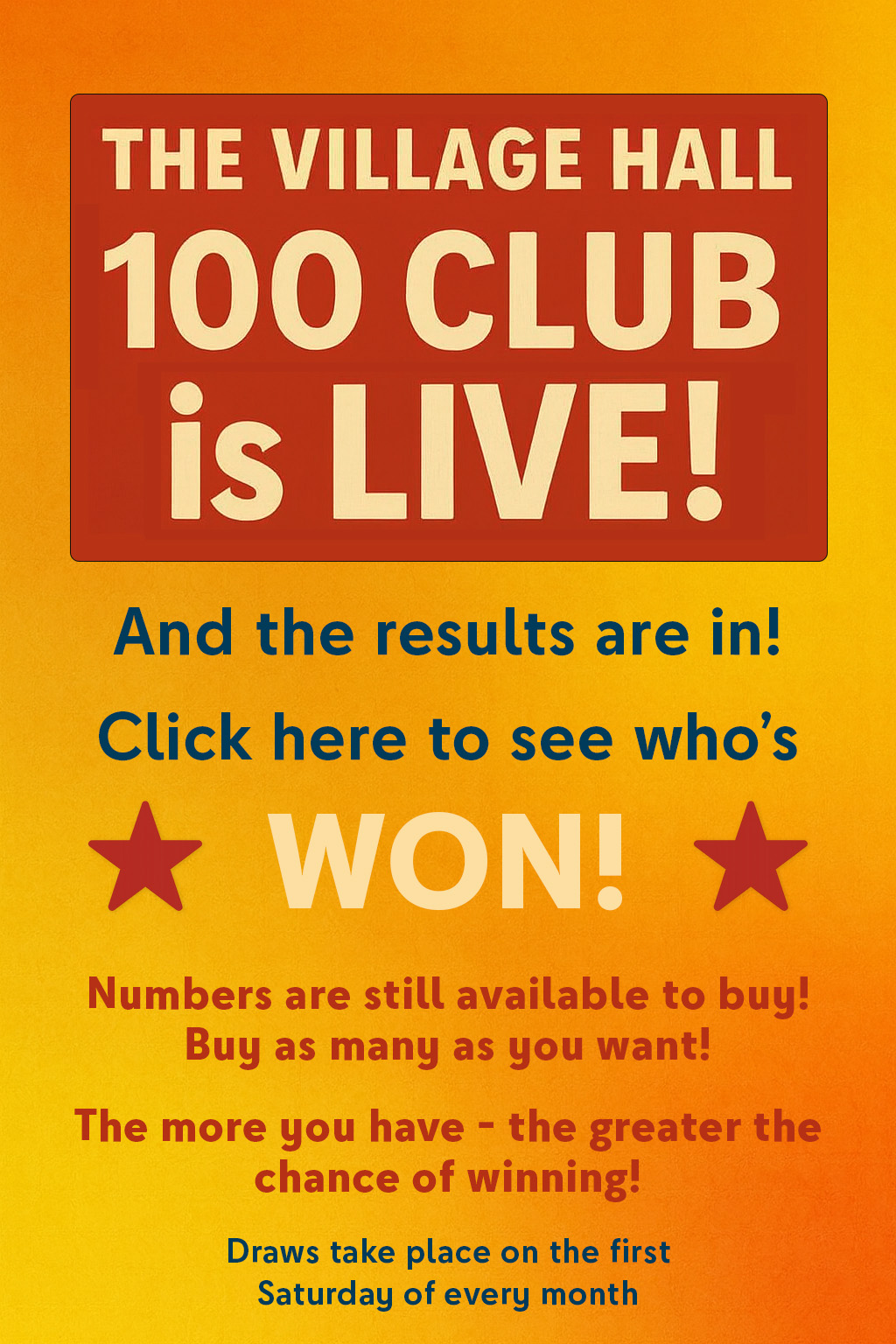 100 club poster